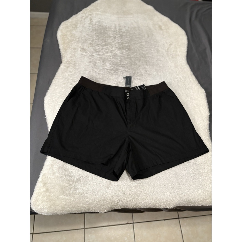 New Lane Bryant Women's Black‎ Plus 22 Shorts Stretch NWT